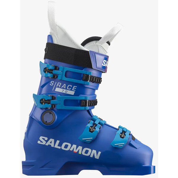 子ども用スキーブーツ 青 鋭い Nordica