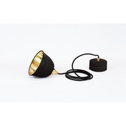 NL MINIATURE BELL PENDANT SET BRASS & MATTE BLACK 3NLRMBSEBLKBR