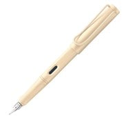 限定 サファリ クリーム 万年筆 両用式 M（中字） L20-M