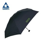 折りたたみ傘 GERRY コンパクト折りたたみ傘 ロゴワンポイント 55cm 手開き式 コンパクト収納 ブラック NB_2022_020
