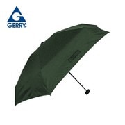 折りたたみ傘 GERRY コンパクト折りたたみ傘 ロゴワンポイント 55cm 手開き式 コンパクト収納 カーキ NB_2022_022