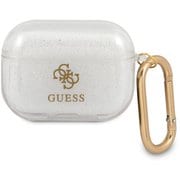 AirPods Pro 専用 クリアゴールド+グリッターケース GUAPUCG4GT