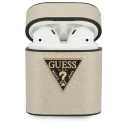 AirPods（第1世代）/（第2世代） 兼用 収納ケース ゴールド GUACA2VSATMLLG