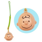 SN-185 PEANUTS マスコット鈴 顔鈴根付 チャーリーブラウン [キャラクターグッズ]