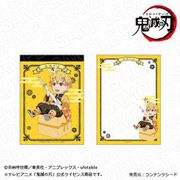 鬼滅の刃 メモ帳 キャラプレ Ver. 我妻善逸 [キャラクターグッズ]