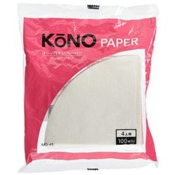 KONO ペーパー4人用（100枚入） ホワイト MD-45