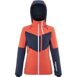スノーバシン ジャケット ウィメンズ SNOWBASIN JKT W MIV9223 9355 CORAL CHROME XSサイズ(日本：Sサイズ) [スキーウェア ジャケット レディース]