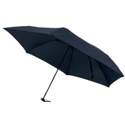 折りたたみ傘 60cm 手開き式 6本骨 軽量 カーボン ミニ トラベル ネイビー UM-31300 60 6K