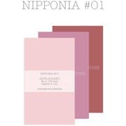 DESIGN ノート メモ3冊パック POCKET NIPPONIA1 #TONE 0002-NT-PK-NP-001