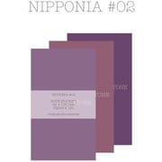 DESIGN ノート メモ3冊パック POCKET NIPPONIA2 #TONE 0002-NT-PK-NP-002