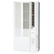 窓用エアコン 単相100V 50Hz:4(木造)~6(鉄筋)畳/60Hz:4.5(木造)~7(鉄筋)畳 KAW-1622/W