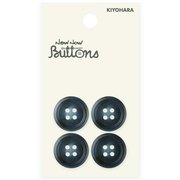 NWN2495 [ナウナウボタン 水牛調ボタン 4つ穴 18mm コン]