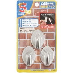 凸凹壁攻略 強粘着フック ステンレス KSH-5-SUS