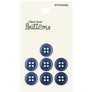 NWN108 [ナウナウボタン カラーボタン 4つ穴 13mm コン]