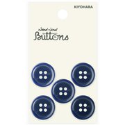 NWN106 [ナウナウボタン カラーボタン 4つ穴 18mm コン]