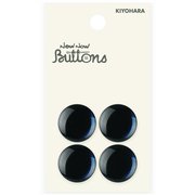 NWN328 [ナウナウボタン カラーボタン パール調 裏穴 18mm コン]