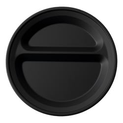 T-LPR22 [T-LPR22 LUNCH PLATE （ROUND） BLACK thermo mug（サーモマグ） TSUBAME 燕シリーズ]