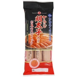 からし明太子入り お魚のスティック 3本パック 150g