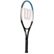 ウルトラジュニア23 ULTRA JR RKT 23 CVR 23 張り上がりラケット WR049710H BLK [硬式テニス ラケット]