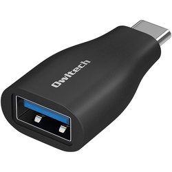 USB 3.2Gen2準拠 USB Type-A to USB Type-C変換アダプター OWL-ADCAF31S2-BK