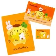 サンリオキャラクターズ クリアファイルセット ポムポムプリン / チームプリン [キャラクターグッズ]