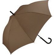 雨傘 長傘 ダントツ撥水 アンヌレラ UNNURELLA LONG 60 ジャンプ式 ブラウン UN01-912