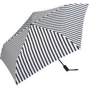 雨傘 折りたたみ傘 ダントツ撥水 アンヌレラ UNNURELLA MINI 60 AUTOMATIC 自動開閉 ストライプ UN003-001