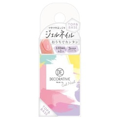 デコラティブジェルネイル トップ＆ベース TN81377