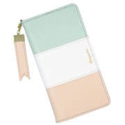 TR-A55S02SH [OPPO A55s 5G用 トリコロール手帳型スマートフォンケース エレガンテ/シャーベット]