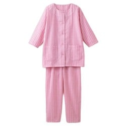 ヨドバシ.com - セルヴァン 綿100％涼やかクルーネックパジャマ ピンク 