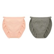 綿100%ゆるリラ解放感ショーツ 2色組 3L