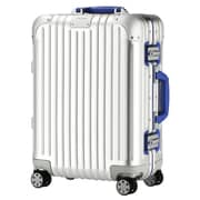 スーツケース ORIGINALシリーズ 35L Silver / Blue 925.90.04.1