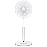 リビング扇風機 DCモーター搭載 うちわ風 リモコン付き HEF-DL300D