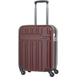 スーツケース 拡張タイプ 旅行日数目安：3～4泊 39L/拡張時45L TSAロック搭載 機内持ち込み可 ワインカーボン SK-0835-48