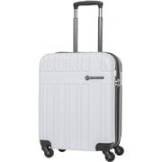 スーツケース 拡張タイプ 旅行日数目安:3~4泊 39L/拡張時45L TSAロック搭載 機内持ち込み可 ホワイトブラック SK-0835-48