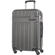 スーツケース 拡張タイプ 旅行日数目安：4～5泊 49L/拡張時56L TSAロック搭載 ブラックカーボン SK-0835-56