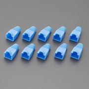 EA764BK-23 [RJ45プラグ保護カバー（ブルー/10個）]