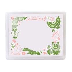 konoiro stamp（このいろスタンプ） インクセット ライトオレンジ グリーン 1806-005