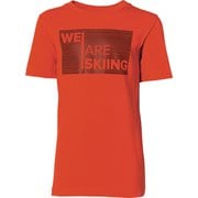 RS KIDS T-SHIRT AP5113610 Red XSサイズ [スキーアンダーウェア ジュニア]