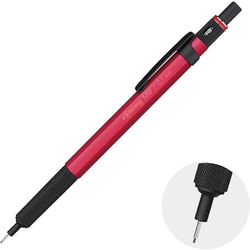 500 0.5mm メカニカルペンシル レッド 2164107