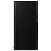 Galaxy M23 5G 用 極薄一枚革 フラップケース PAGE ブラック LP-22SG4PAGBK