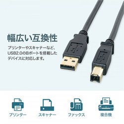 ヨドバシ.com - サンワサプライ SANWA SUPPLY KU20-5BKHK2 [USB2.0