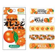 お菓子シリーズ ばんそうこう 15枚入 マルカワフーセンガム オレンジ [キャラクターグッズ]