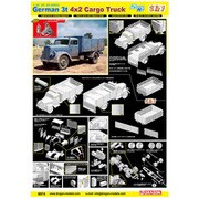 DR6974 1/35 ミリタリーシリーズ WW.II ドイツ軍 3トン 4×2 カーゴトラック 野営するドイツ兵フィギュア 付属 [組立式プラスチックモデル]