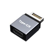 フロントパネルヘッダー 変換アダプター/Type-Eヘッダー to Type-Cメス/10Gbps FPH-C