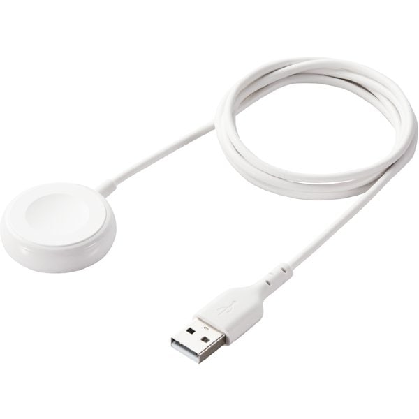 MPA-AWAS12WH [Apple Watch（アップルウォッチ） 充電器 ケーブル USB-A 1.2m 高耐久 Apple正規認証品 （series SE/7/6/5/4/3/2/1 対応） ホワイト]