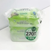 ペット用 ウェットティシュー 90枚×3P