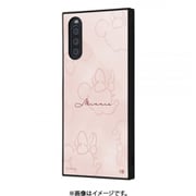 Xperia 10 III 用 ディズニーキャラクター/耐衝撃ハイブリッドケース KAKU/OTONA ラインアート IQ-DXP10M3K3TB/MN9