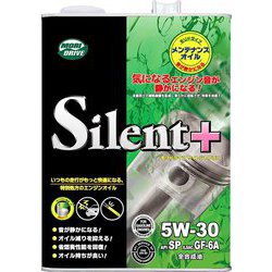 エンジンオイル サイレントプラス 5W-30 4L SP GF-6A 全合成油 四輪車