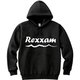 REX-Hooded Sweatshirt YYWB-011-1L BLACK Lサイズ [アウトドア スウェット ユニセックス]
